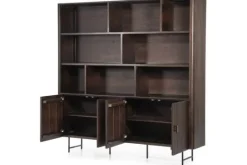 Discount Eleonora Meubelen Boekenkast Bruin 96122 Remi