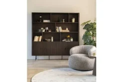 Discount Eleonora Meubelen Boekenkast Bruin 96122 Remi