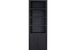 Outlet Tower Living Boekenkast Zwart Tenna