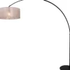 Steinhauer Vloerlampen^Booglamp 9833ZW Stresa