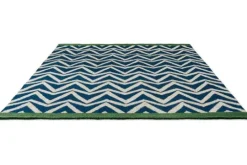 Scion Rug Collection Tuinartikelen^Buitenkleed Blue 426318 Dhurrie |