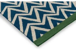 Scion Rug Collection Tuinartikelen^Buitenkleed Blue 426318 Dhurrie |