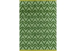 Best Scion Rug Collection Buitenkleed Green 426307 Dhurrie |
