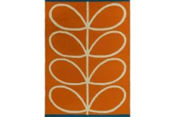 Outlet Orla Kiely Buitenkleed Orange 464403 Lineair Stem