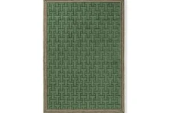 Brink & Campman Tuinartikelen^Buitenkleed TB T Monogram Jade Green 455807 Outdoor |