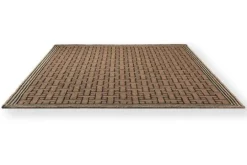 Brink & Campman Tuinartikelen^Buitenkleed TB T Monogram Light Brown 455811 Outdoor |