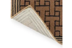 Brink & Campman Tuinartikelen^Buitenkleed TB T Monogram Light Brown 455811 Outdoor |