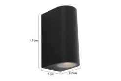 Steinhauer Tuinartikelen|Wandlampen^Buitenlamp 1496ZW Logan