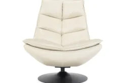 Eleonora Meubelen Draaifauteuils^Draaifauteuil - beige boho leder | 95937 Sven