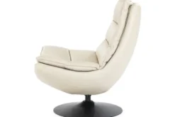 Eleonora Meubelen Draaifauteuils^Draaifauteuil - beige boho leder | 95937 Sven