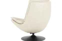 Eleonora Meubelen Draaifauteuils^Draaifauteuil - beige boho leder | 95937 Sven