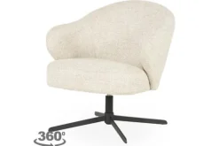 Eleonora Meubelen Draaifauteuil 96348 beige Connor