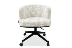 Online Richmond Interiors Draaifauteuil 213323 Beige Graffic Rochenne