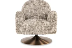 Richmond Interiors Draaifauteuils^Draaifauteuil 213569 Brown Omara Kagney