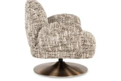 Richmond Interiors Draaifauteuils^Draaifauteuil 213569 Brown Omara Kagney
