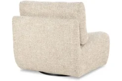 Eleonora Meubelen Draaifauteuils^Draaifauteuil 96304 taupe Lucia
