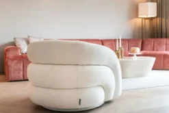 Richmond Interiors Ronde Fauteuils|Draaifauteuils^Draaifauteuil 211899 Unicorn White Arcus