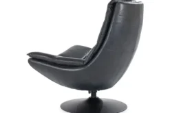 Sale Eleonora Meubelen Draaifauteuil - zwart boho leder | 95939 Sven