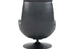 Sale Eleonora Meubelen Draaifauteuil - zwart boho leder | 95939 Sven