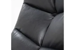 Sale Eleonora Meubelen Draaifauteuil - zwart boho leder | 95939 Sven