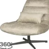 Draaifauteuils^Draaifauteuil Beige Elegance WX-67.002 Nox