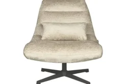 Draaifauteuils^Draaifauteuil Beige Elegance WX-67.002 Nox