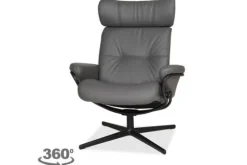 Stressless Relaxstoelen|Draaifauteuils^Draaifauteuil Berlin LowBack met hoofdsteun |