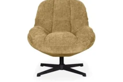 Label51 Draaifauteuil Brass WX-67.009 Huxley