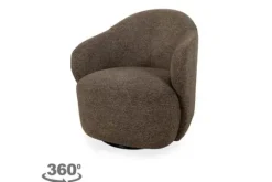 MySons Draaifauteuils^Draaifauteuil Brown Jimi