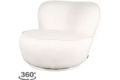 Ronde Fauteuils|Draaifauteuils^Draaifauteuil Cream FU-88.012 Bunny