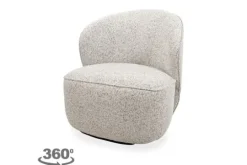 MySons Draaifauteuils^Draaifauteuil Ecru Avi