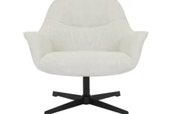 Outlet Livingfurn Draaifauteuil Greige Daphne