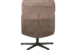 Label51 Draaifauteuils^Draaifauteuil met hocker Taupe CH-73.028 Alvar