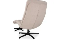 Label51 Draaifauteuils^Draaifauteuil met hocker Naturel CH-73.004 Alvar