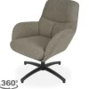 Draaifauteuils^Draaifauteuil Mushroom CH-73.047 Chill Zone