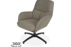 Draaifauteuils^Draaifauteuil Mushroom CH-73.047 Chill Zone