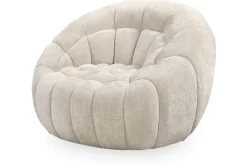 Label51 Ronde Fauteuils^Draaifauteuil Naturel Elite HC-76.010 Cloud