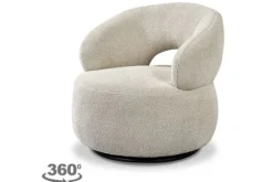 Draaifauteuil Naturel GA-80.213 Nusenna