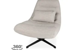 Label51 Draaifauteuils^Draaifauteuil Naturel WX-67.000 Nox