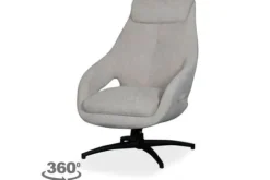 Label51 Draaifauteuils^Draaifauteuil Naturel WX-67.019 Maxwell