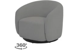 Hot Tower Living Draaifauteuil Taupe Belfast