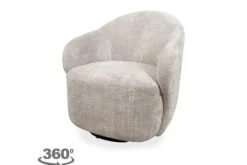 New MySons Draaifauteuil Taupe Jimi