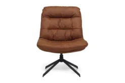 Outlet Singer Draaistoel cognac Tygo