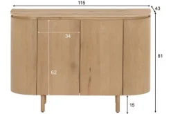 Livingfurn Dressoirs^Dressoir Tobago