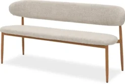Studio Japandi Eetbanken^Eetbank Beige Naturel Kumo