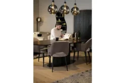 Richmond Interiors Eetkamerstoelen^Eetkamerstoel 210412 Alaska Stone Giovanna