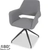 Veyron Eetkamerstoelen^Eetkamerstoel - alpine steel Maeve