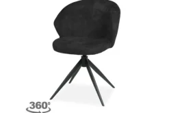 Olijk Eetkamerstoelen^Eetkamerstoel - antraciet Brynn