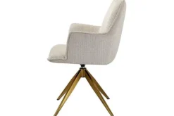Sale Richmond Interiors Eetkamerstoel 212405 Beige Chenille Dakota
