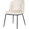 Discount Richmond Interiors Eetkamerstoel 212339 Beige Chenille Elvi